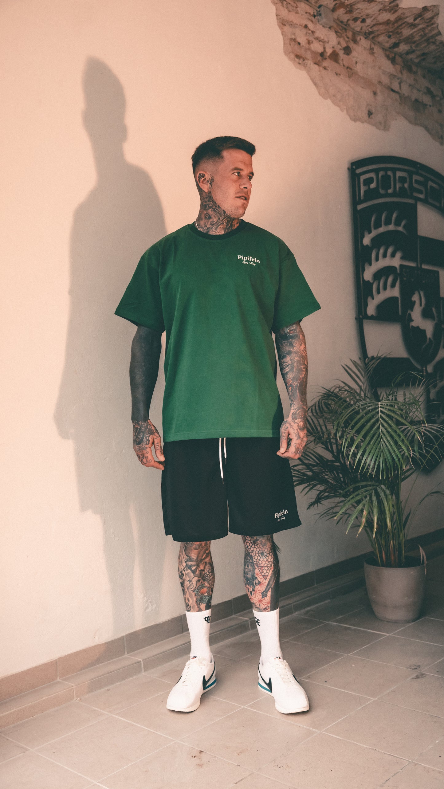 Enjoy Today Shirt grün