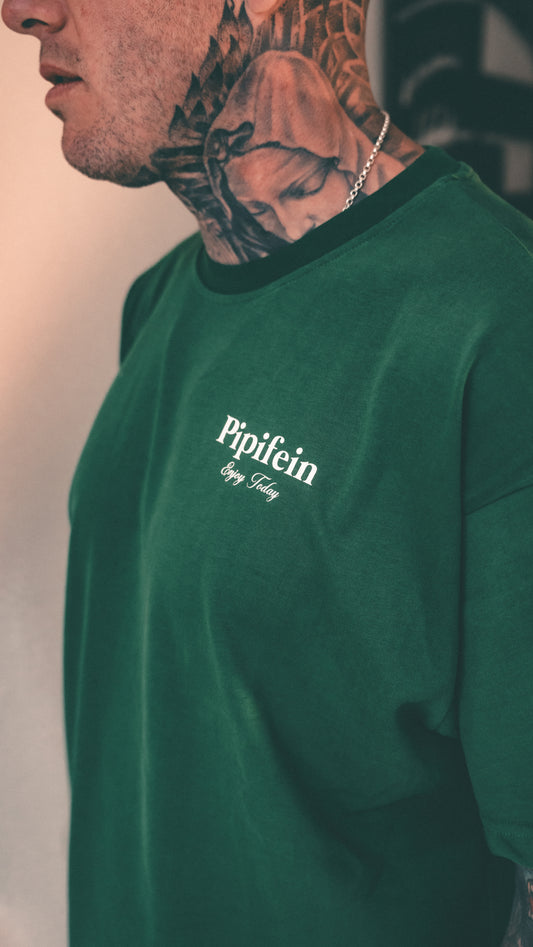 Enjoy Today Shirt grün