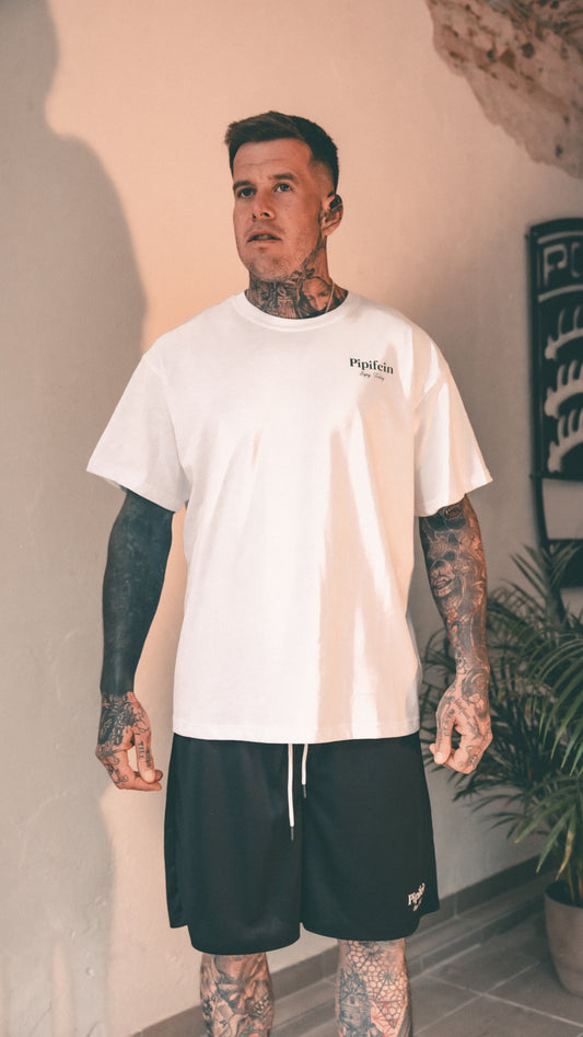 Enjoy Today Shirt weiß